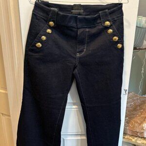 White House Black Market High-Rise Dark Denim Jeans